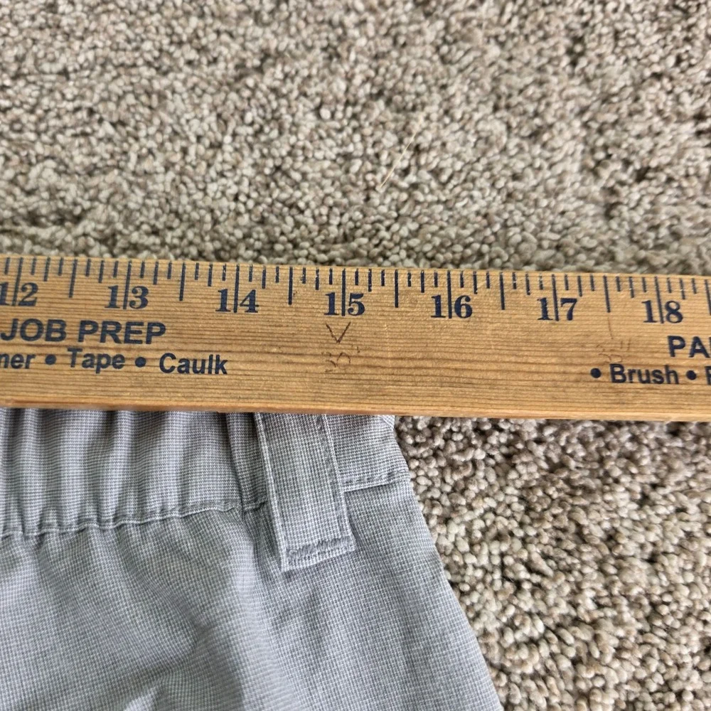 Banana Republic Performance Shorts Mens 32 Gray Stretch Golf Casual Tech Adult